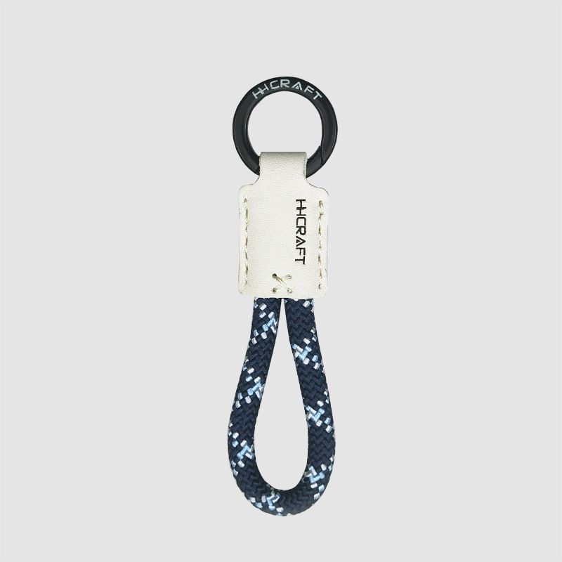 Porte-clés en cuir de vache fait main, cordon simple pour téléphone portable, pour hommes et femmes, porte-clés multifonction anti-perte avancé pour voiture_voghion.com