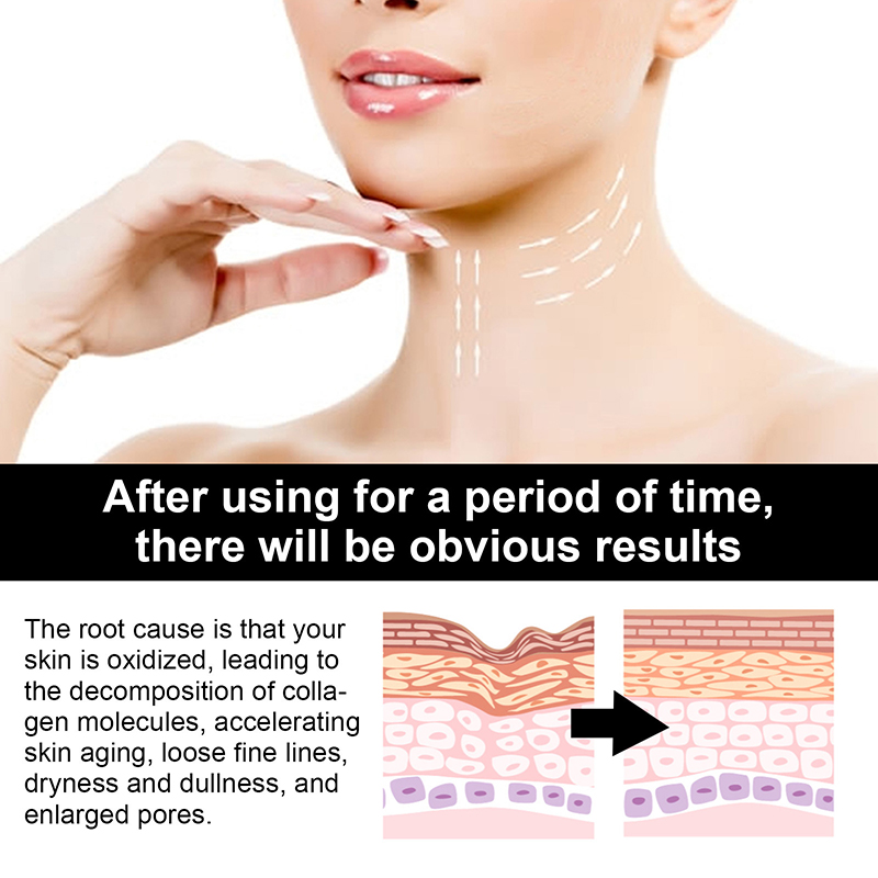 Ansiktsbehandling Naturlig Anti-rynkor Firmin Reparation Hudblekning Utspädd Ljusare Ansikte Nacke Fina linjer Hudvård_voghion.com