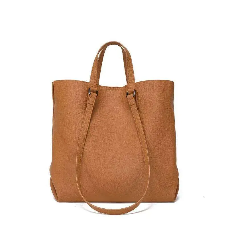 Borsa a tracolla da donna, casual, di grande capacità, in vera pelle di mucca, stile 2025, da ufficio e da lavoro, con tracolla_voghion.com