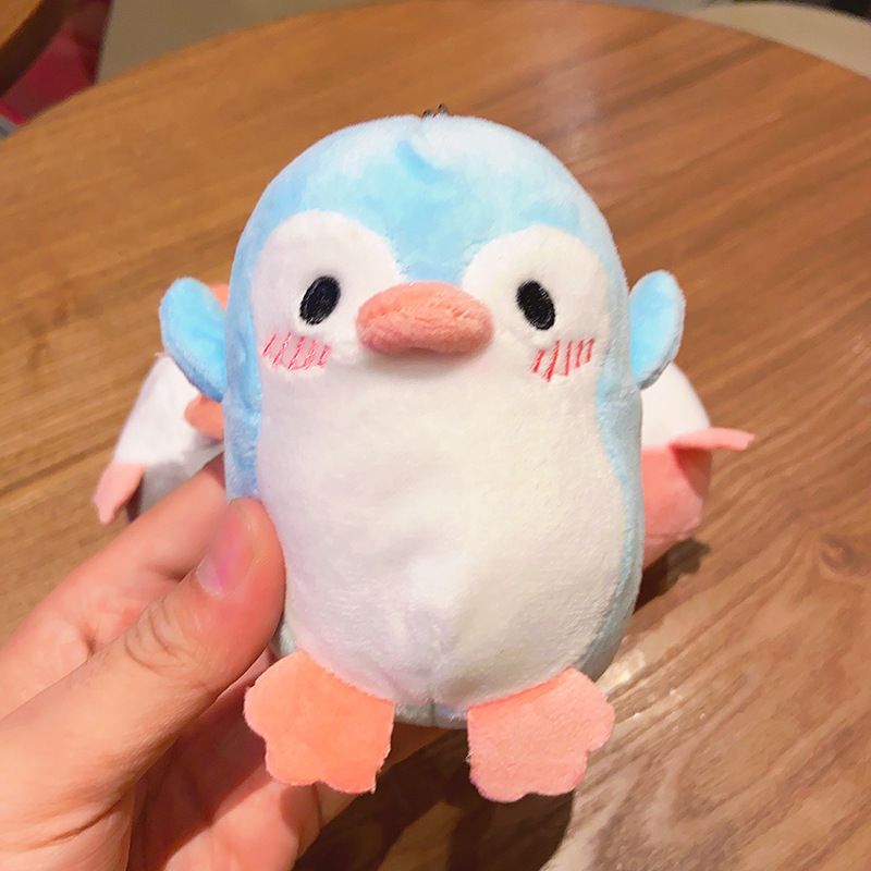Plush Toy Backpack Cute Couple Doll Handbag Pendant Keychain_voghion.com
