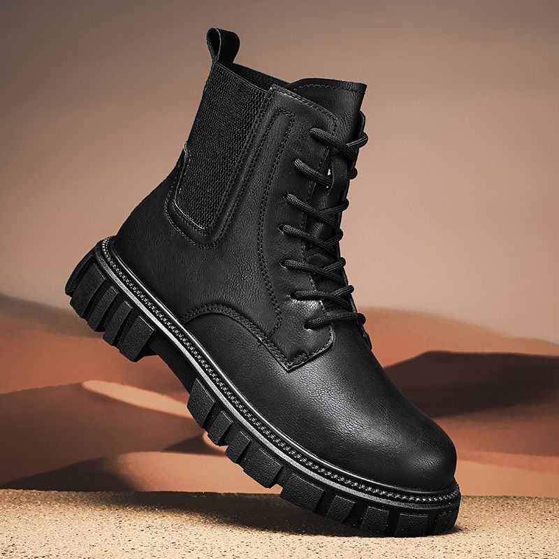 Nei High Top Martin Stiwwelen, fashionable trendy Schong, Outdoor Aarbechtskleedung, villsäiteg Häre Schong_voghion.com