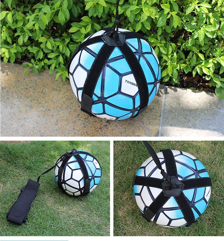 【 Hot Selling I Butikken】 Fodboldhoppeanordning Med Enhed, Kontrol, Boldhoppeanordning, Reboundøvelse, Reboundpose, Fodbold_voghion.com