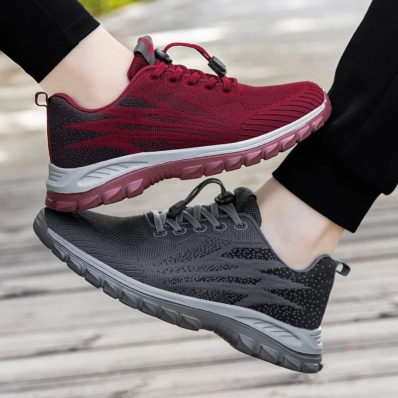Damen-Wanderschuhe, leichte, modische Tennisschuhe, sportliche Sportschuhe für Damen_voghion.com