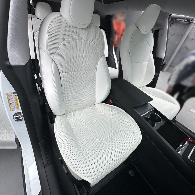Cover For New Tesla Model Y Juniper 2025 Full Seat Cushion Breathable Four Season Universal Car Interior Accessorie_voghion.com