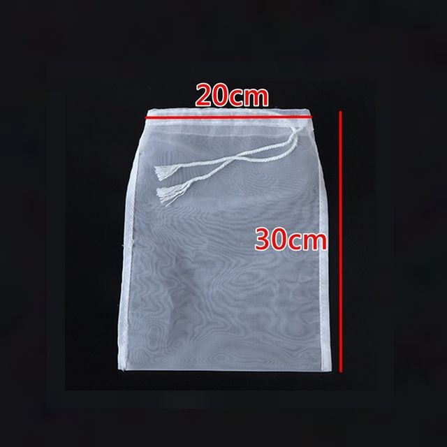 3 vnt. sojų pieno, vyno filtro maišelių, riešutų, pieno maišelių, arbatos, kavos, aliejaus, jogurto filtro tinklelio, virtuvės maisto daugkartinio naudojimo nailono filtro maišelių sietelis_voghion.com