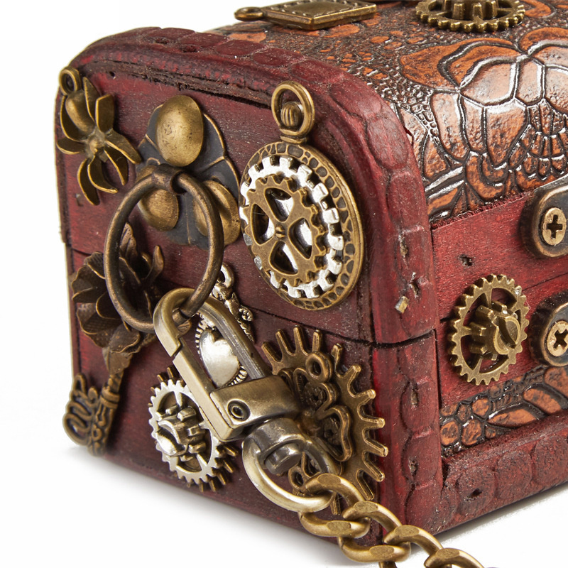 Crossbody Vintage Punk Shoulder Retro Steampunk Gothic Gears Taška a peněženky_voghion.com