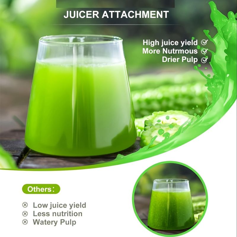 Juicer Attachments, Juicers, Cold Press Juicer Parts (excluding Machines And Cups) For All Models Of KitchenTreasure Stand Mixers. Compatible With All KitchenTreasure Desktop Blenders And Mixables_voghion.com