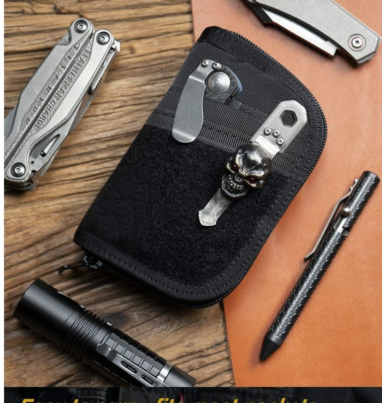 Onkel Qiu EDC-Aufbewahrung Outdoor Taktische Taille Multifunktionsteile Tasche Werkzeug Schutzhülle_voghion.com