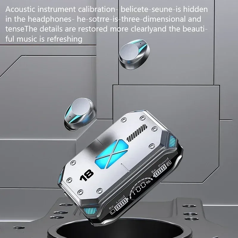 TWS M41 Bluetooth Earphones Wireless Headphones Smart Touch Wireless Headset LED Display Stereo Sound Earbuds For Smartphones_voghion.com