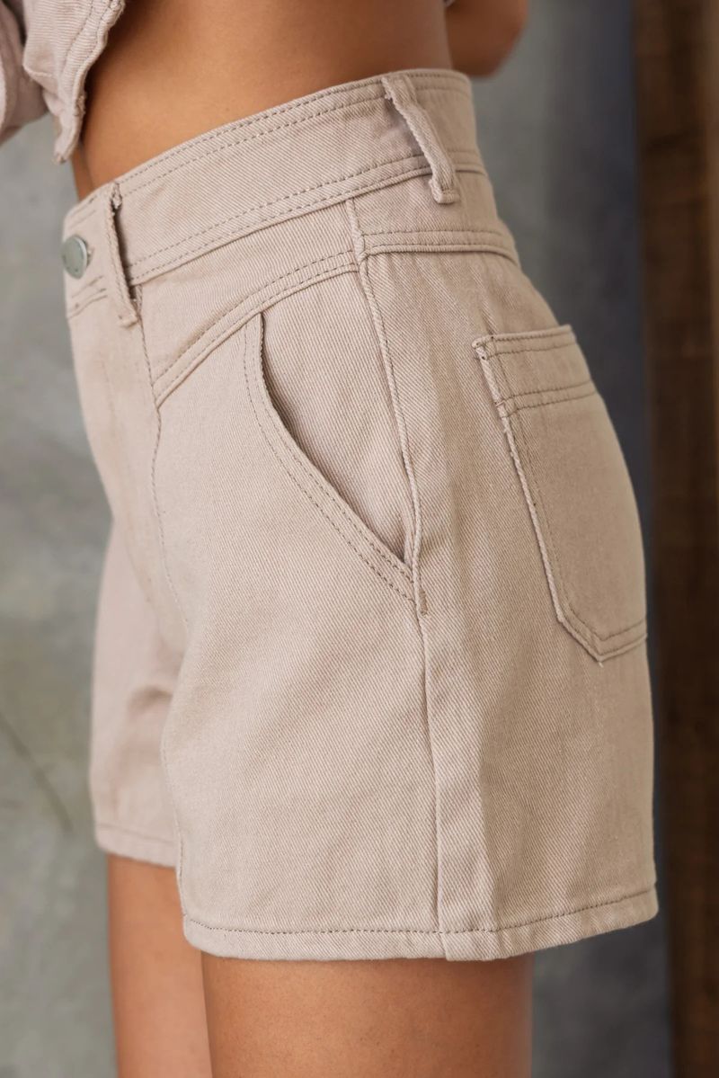 Dameskleding Nieuw Denim Jas Vest Shorts Pak_voghion.com