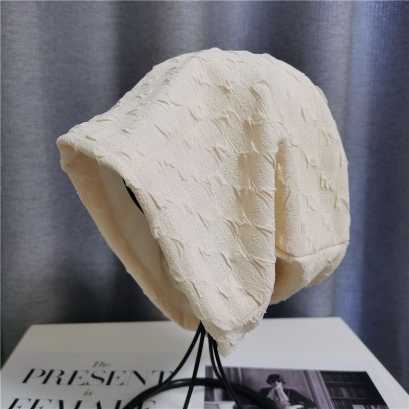 Korean version of plaid hood outdoor sports cycling, fashionable pullover for men women, thin and three-dimensional_voghion.com