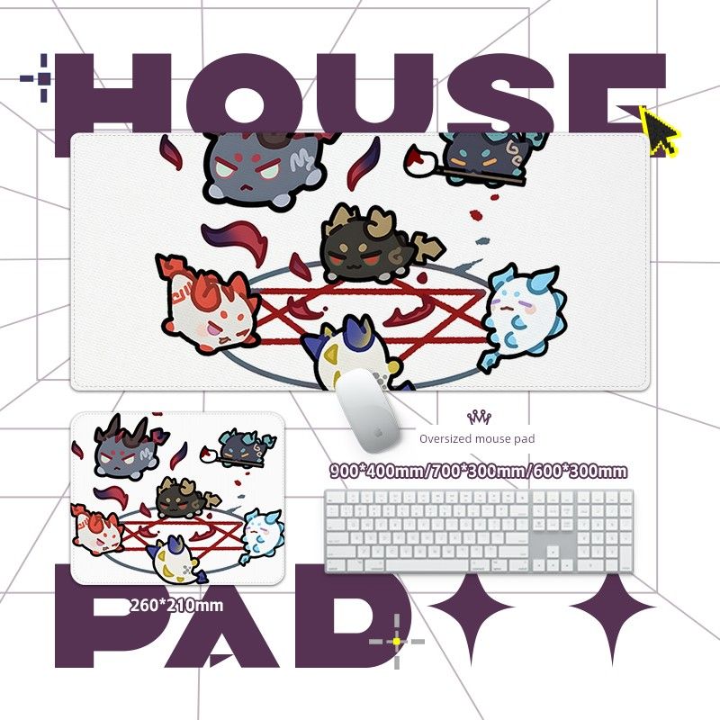 Yenilmez Kalite Yarının Gemisi Sevimli Küçük Ejderha Mouse Pad Yıkanabilir Kalınlaştırılmış Overlok Öğrenci Partisi Yurt Ofisi Özel Masaüstü_voghion.com