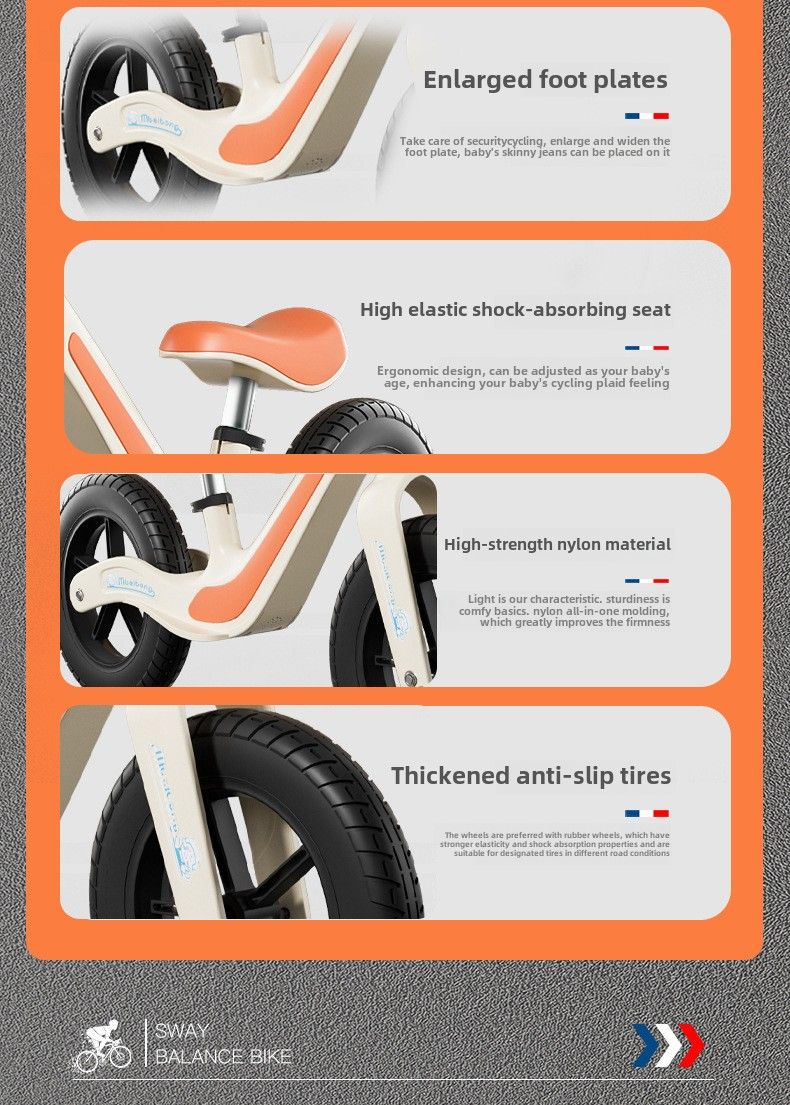 Çocuk Denge Bisikleti 1-2-3-6 Yaş Erkek ve Kız Çocuk Bisikleti Scooter Bebek Scooter_voghion.com