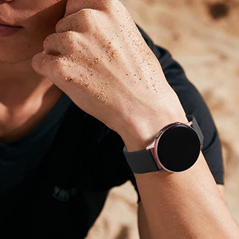 Cinturino in silicone 20mm 22mm per orologio Samsung galaxy 5/pro/4 44mm 40mm cinturino cinturino attivo 2 Gear 3 per orologio Galaxy 4 46mm 42mm_voghion.com