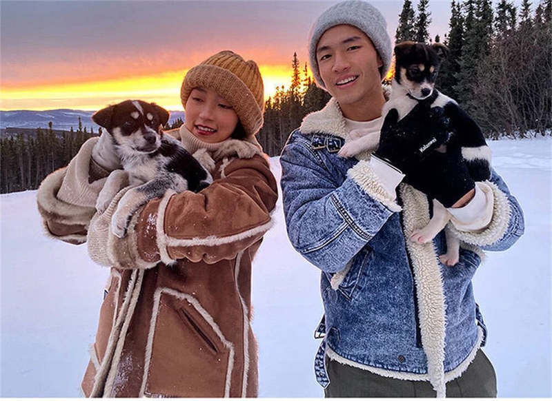 Winter Knitted Women's Hats Lock Temperature Warm Unisex Caps Skin-friendly Soft Big Head Woolen Beanie Clothing_voghion.com
