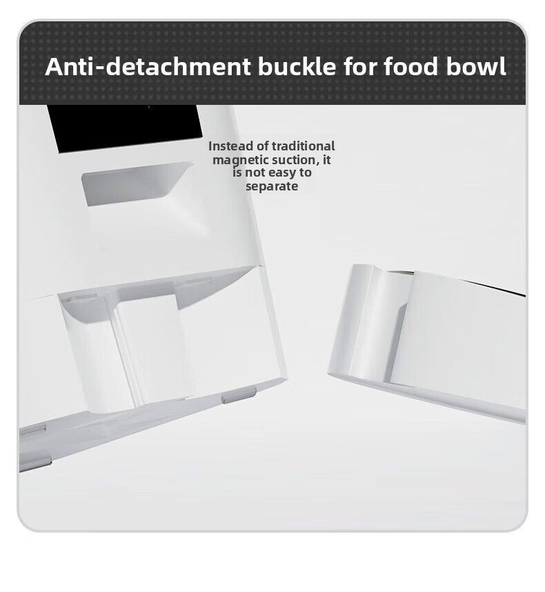 Smart Pet Feeder For Cats And Dogs: Automatic With Visual Monitoring, Timed & Quantitative Remote Control_voghion.com