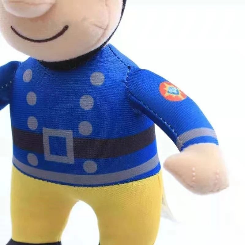 İtfaiyeci Sam Peluş Oyuncak İtfaiyeci Yumuşak Doldurulmuş Bebek 25cm Figür Çocuklar Noel Hediyesi_voghion.com
