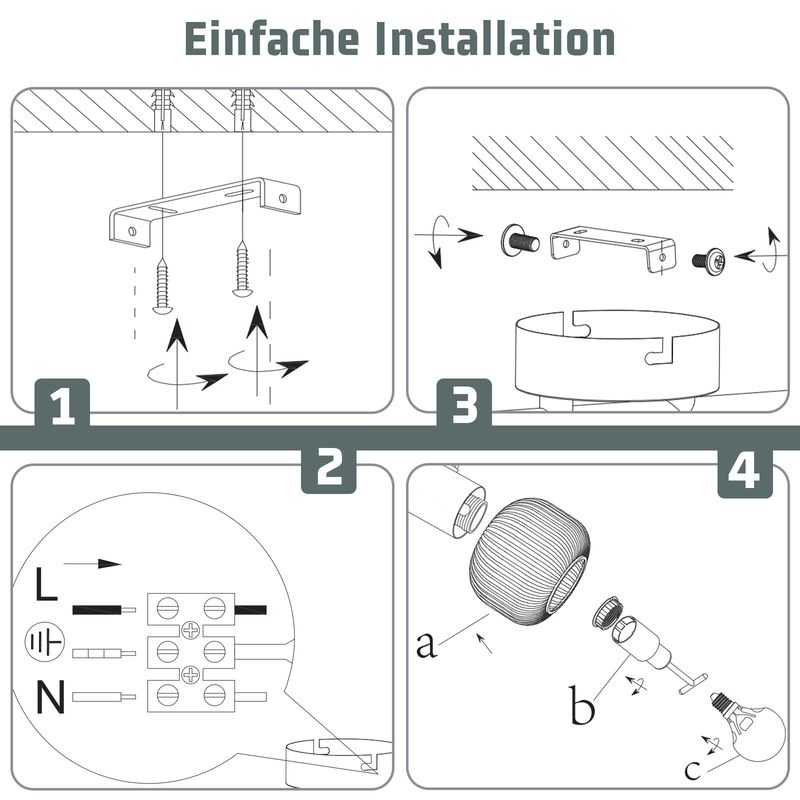 Glitzerlife Deckenstrahler Weiß Deckenleuchte 2 Flammig - Mordern E14 Deckenlampe Innen Strahler Vintage Glas Lampenschirm Für Schlafzimmer Wohnzimmer Flur_voghion.com