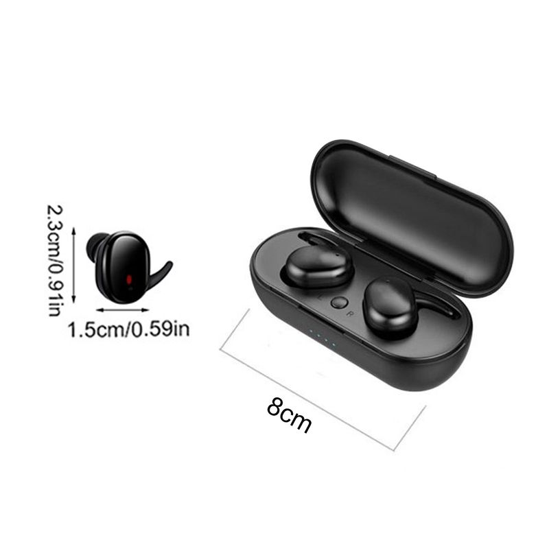 1 Pair Y30 Wireless Earbuds Rechargeable High Clarity Touch Control Mini Bluetooth-compatible 5.0 Stereo Earphones for_voghion.com