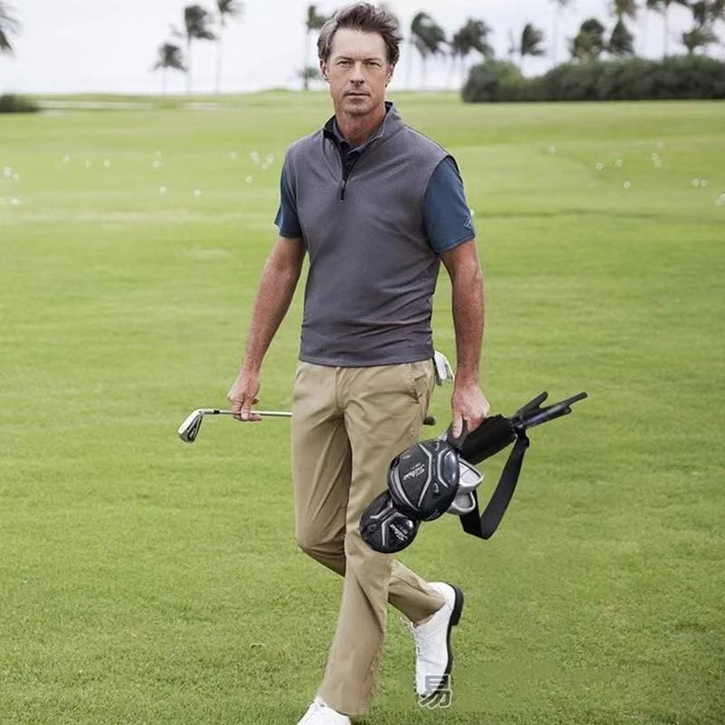 Cross-Border Portable Accessories Shoulder Crossbody Golf Club Storage Bag_voghion.com