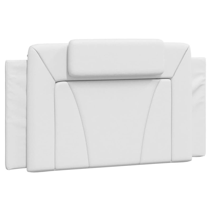 Headboard Cushion White 39.4" Leather_voghion.com