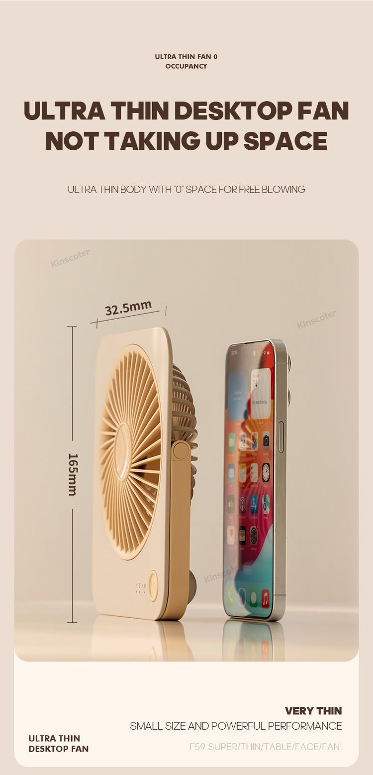 New Portable Desktop Ultra-Thin Powerful Silent Air Circulator Mini USB Ventilator Fan For Office Home Bedroom Dormitory_voghion.com