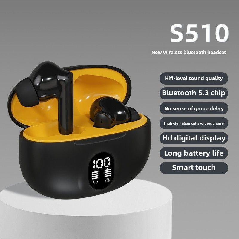 Neues 895B-Bluetooth-Headset mit Digitalanzeige, TWS-Headset mit Geräuschunterdrückung, In-Ear-Bluetooth-Headset mit superlanger Akkulaufzeit_voghion.com