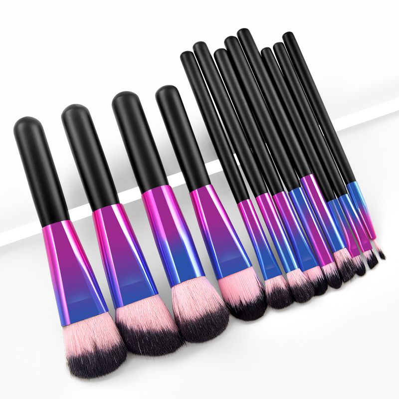 12 neues mehrfarbiges Tuben-Make-up-Pinselset_voghion.com