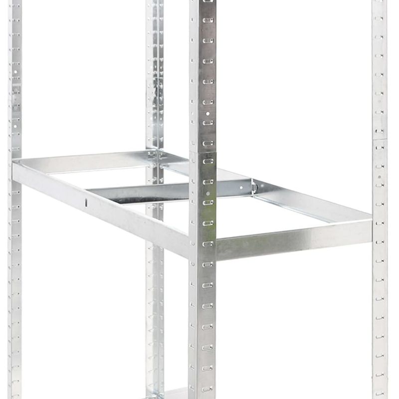 2-Layer Tire Rack Silver 43.3"x15.7"x70.9" Steel_voghion.com