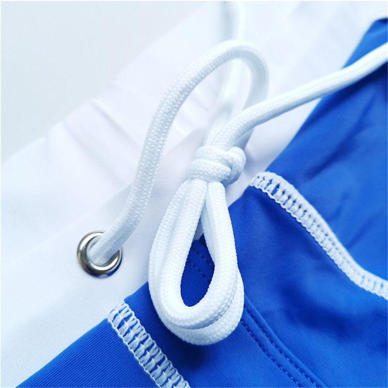 Men's New Large Pocket Nylon Swim Trunks Fashionable Close-fitting Summer Pool Beach Quick-dry Boxer Shorts_voghion.com