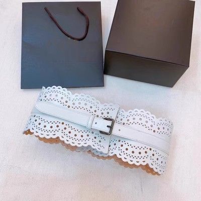 HOT Hule Læder Skærfbind Kvinder Kohud Mode Slank Talje Ser Viser Italiensk Design_voghion.com