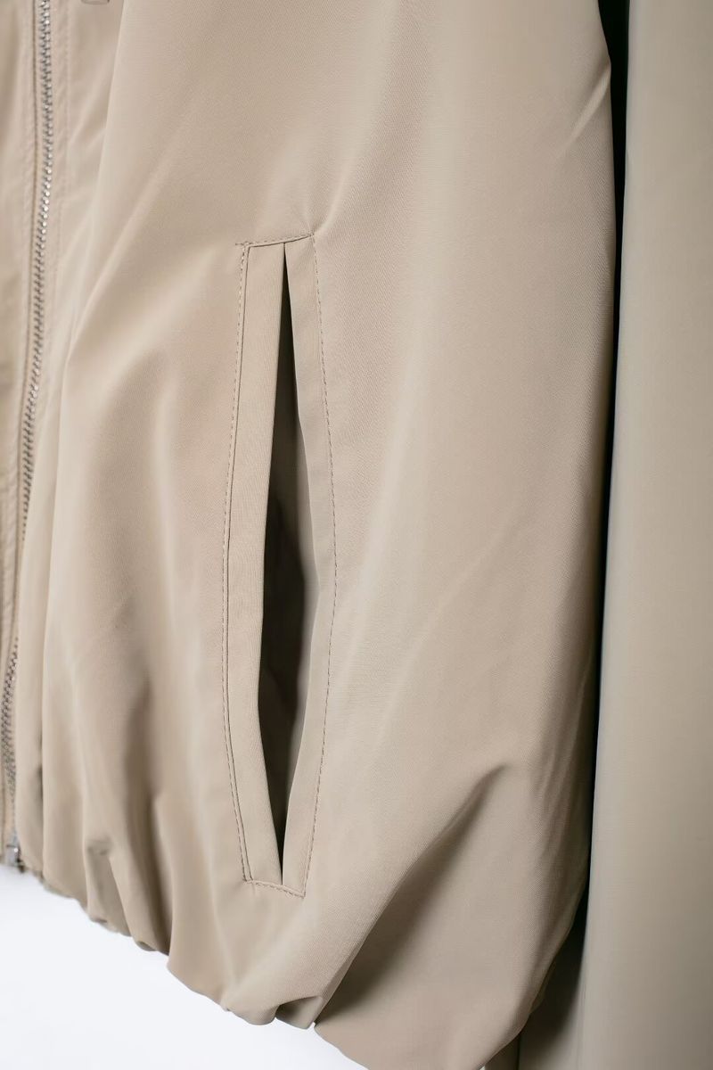 Women's clothing 2024 autumn and winter new style loose hooded jacket_voghion.com