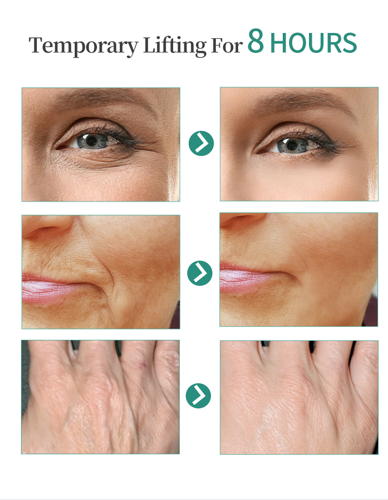 2-5 stk. retinol øyeblikkelig rynkefjerningskrem 5 sekunder løft fast anti-aldring forbedrer poser falmer fine linjer ansiktspleieprodukt_voghion.com