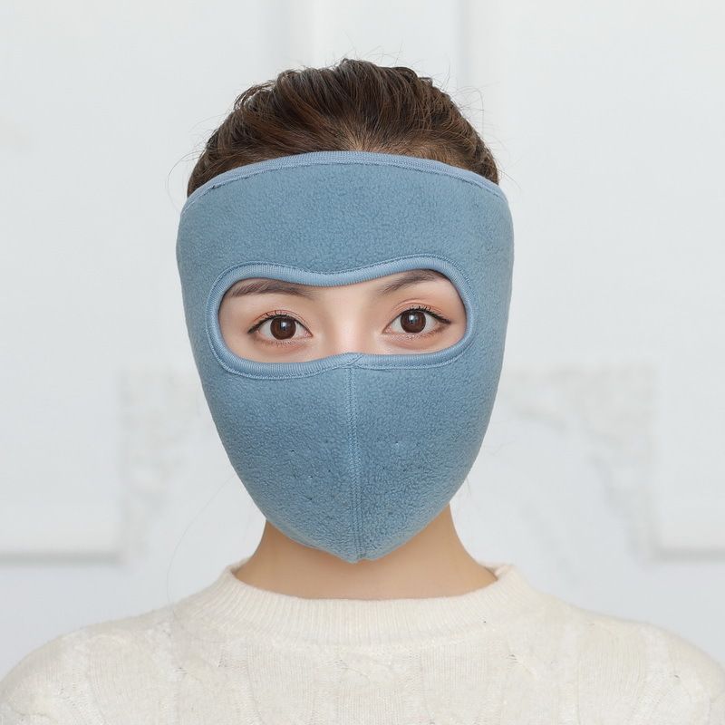 LazyZoom Winter Warm Damen, Nackenschutz, Verdickte Maske mit Abdeckungen, Gehörschutz für Herren, Radfahren, Winddicht, Kältefest,_voghion.com