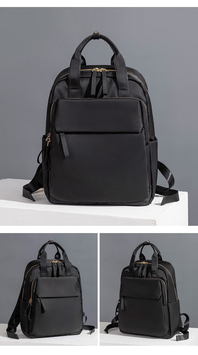 Women's New Backpack Launched, Top Quality 14-inch Computer Backpack, Simple and Versatile Oxford Cloth Casual Travel Bag_voghion.com