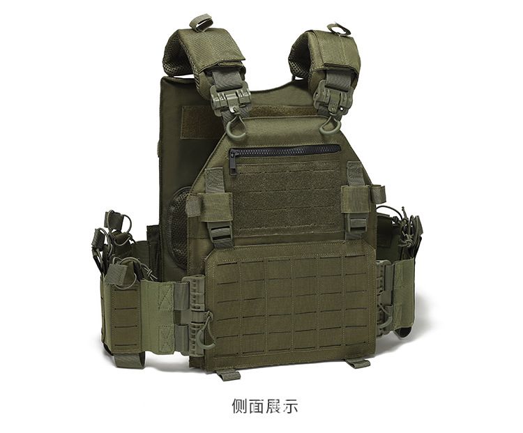 Okali Outdoor Tactical Multi-Functional MOLLE Expansion Convenient Military Training Quick-Release Vest Waterproof_voghion.com