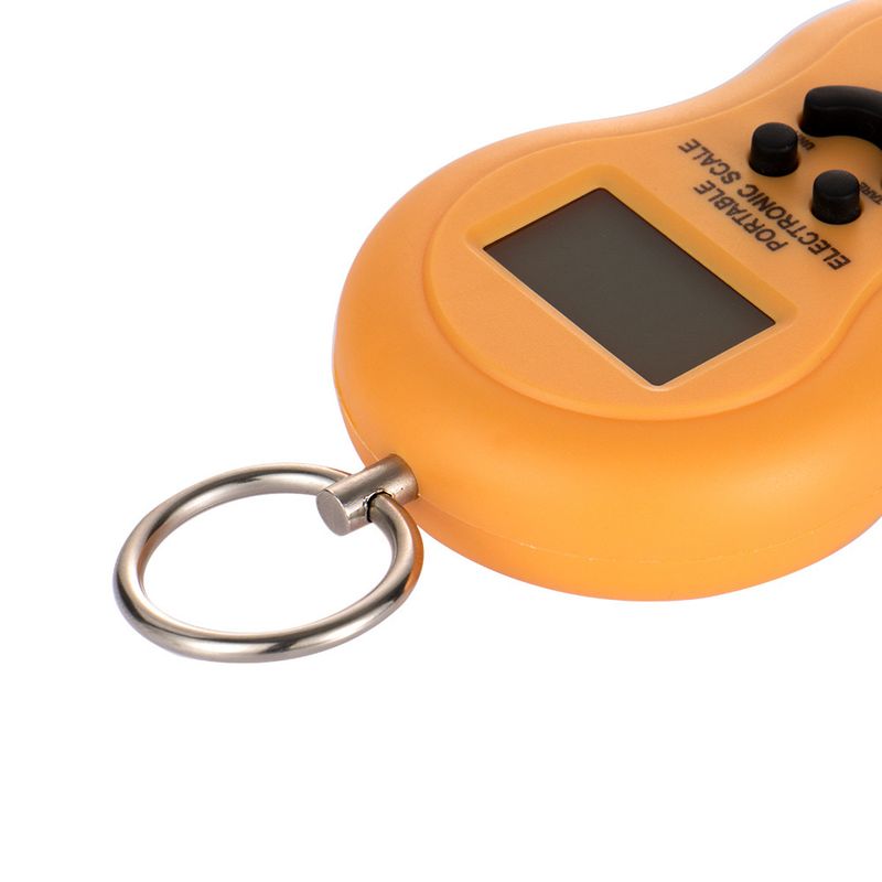 Portable Portable Scale Mini Electronic Scale Hulu-shaped Portable Scale Hook Scale Fishing Scale Hulu Scale 50KG_voghion.com