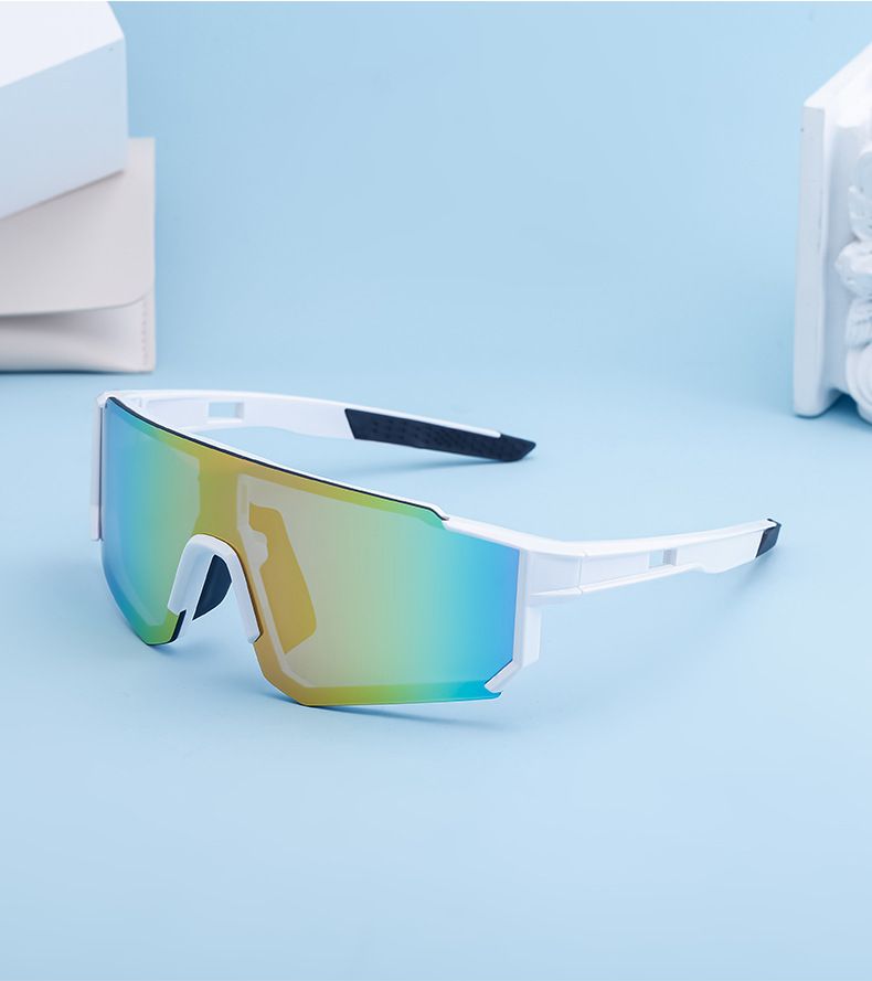Neue polarisierte Sonnenbrille mit quadratischem Rahmen für Herren, zum Reiten im Freien, winddichte Sonnenbrille_voghion.com
