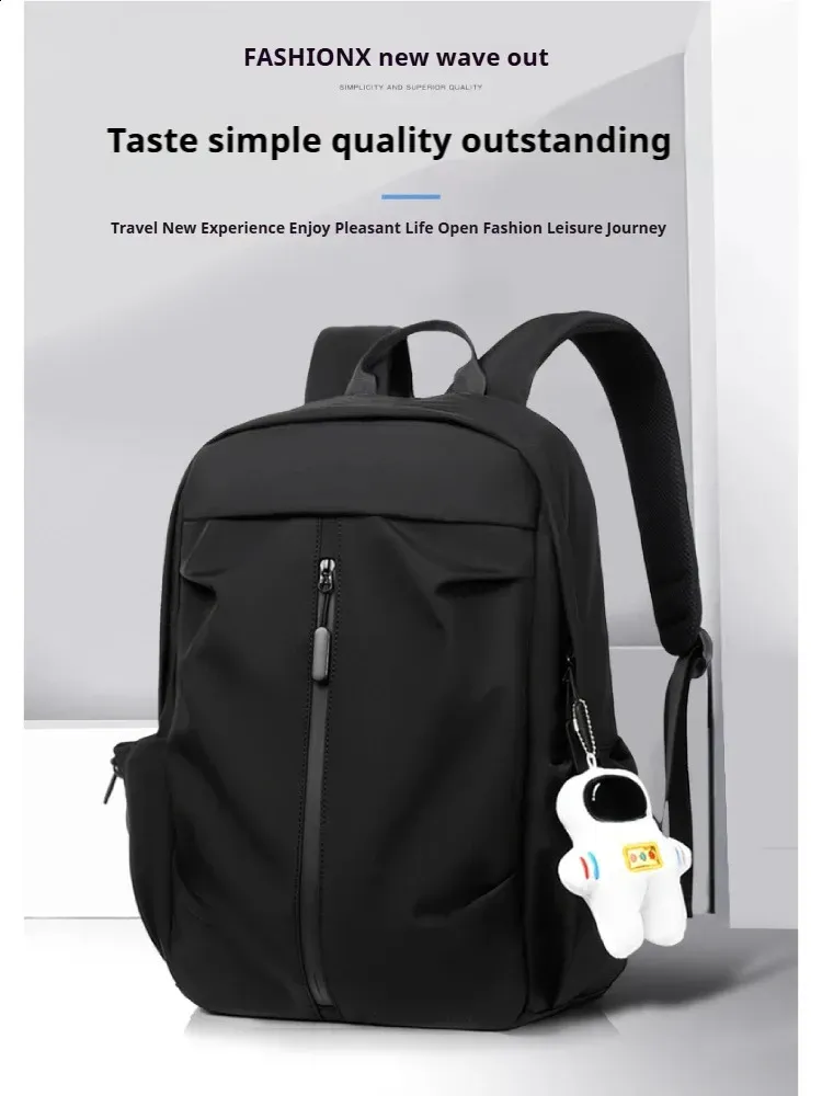 Zaino da uomo resistente, impermeabile, grande capacità, casual, per lavoro e studenti 250408l_voghion.com