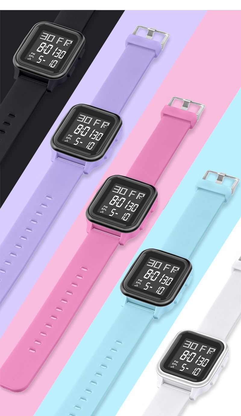 Kannermoude Kanneruhren Jongen a Meedercher Schüler Teenager Mëttelschoul Trend Fräizäit Sport Elektronikuhren_voghion.com