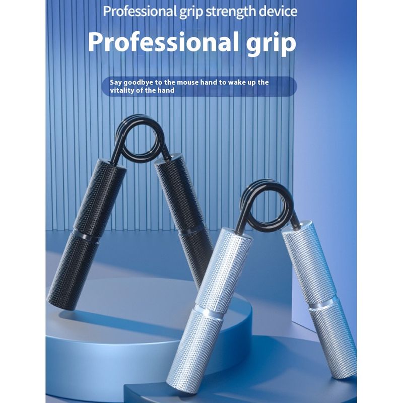 Dispositivo di allenamento della forza delle dita regolabile con braccio di trazione in lega di alluminio con impugnatura, dispositivo di fitness per esercizi_voghion.com