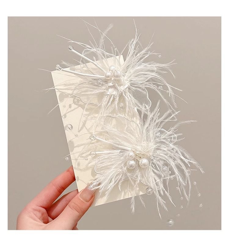 Kältebeständige Feder Damen Seite Explosion Clip Fee Haarnadel Braut Ring Haar Zubehör_voghion.com