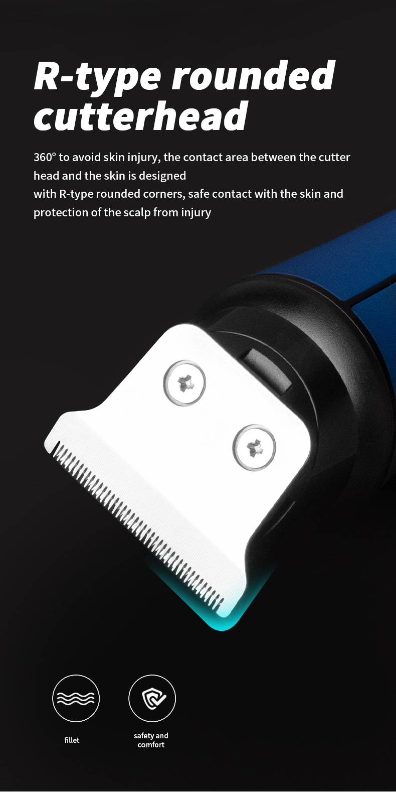 tagliacapelli professionale tagliacapelli elettrico coltello regolabile tagliacapelli testa a olio tagliacapelli_voghion.com