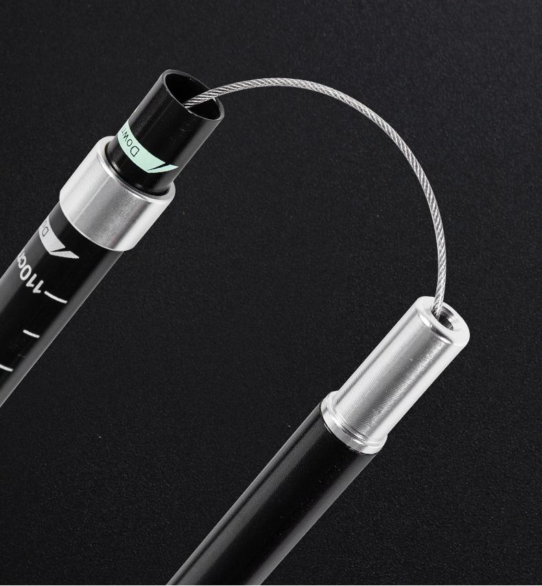 Aluminum Alloy Folding Ultralight Ultra-hort Telecopic Outdoor Trekking Pole Hiking Climbing Walking Stick 5_voghion.com
