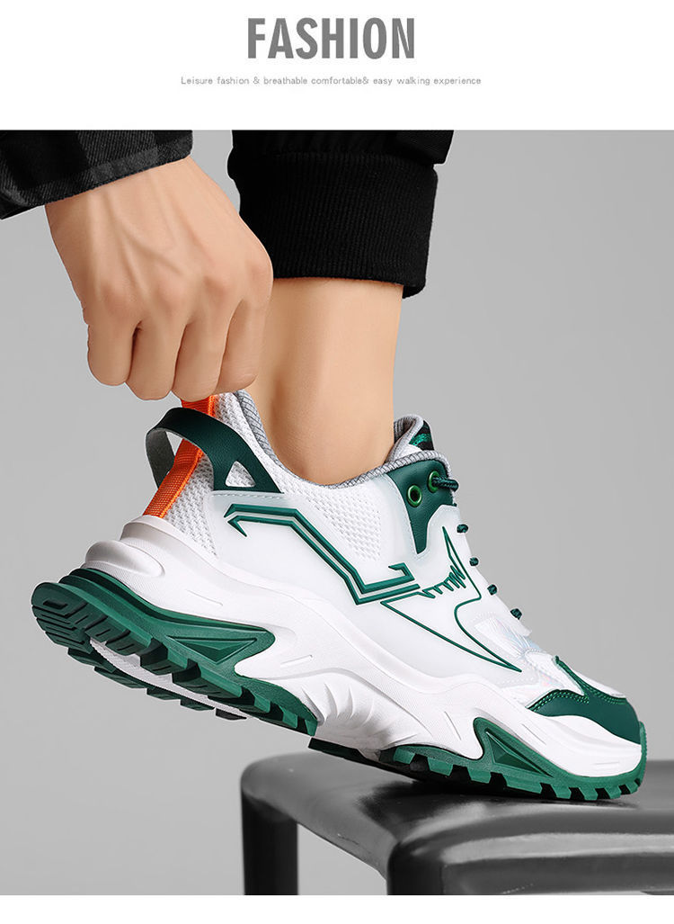 2024 Frühling Mesh Atmungsaktive Sport Mode Trend Running Dual Herrenschuhe_voghion.com