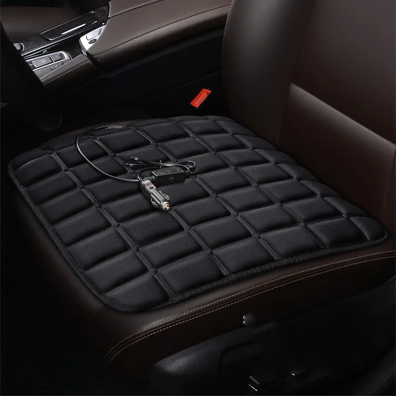 Cuscini riscaldati per sedili invernali da 12 V, coprisedili riscaldati, accessori per auto, cuscinetti riscaldanti universali_voghion.com