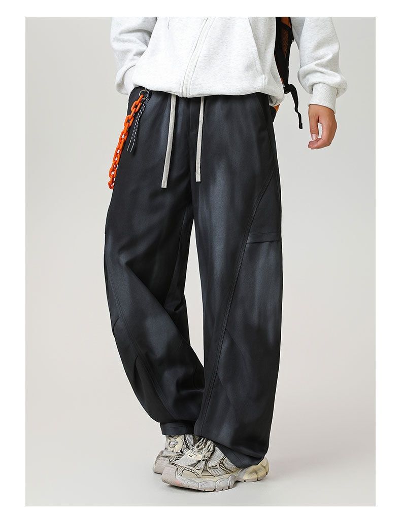 001 Cross-Border High Street American Style Trendy Paratrooper Long Functional Cargo Men's Outdoor Oversized Retro Gradient_voghion.com