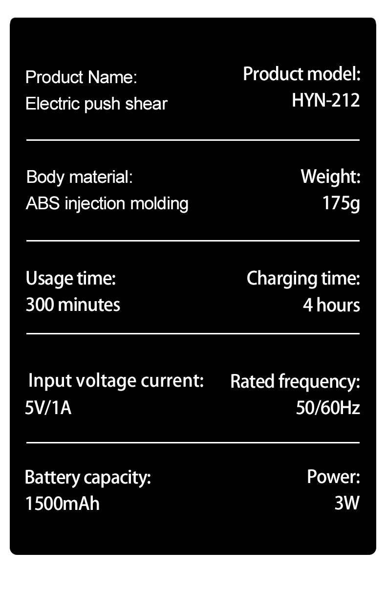 HIENA professionell klippmaskin för barberare HYN-212 elektrisk hårtrimmer, klippmaskin för män, rakapparat_voghion.com