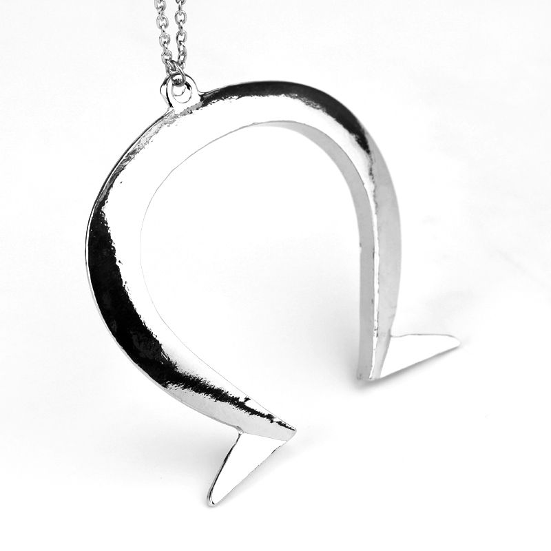 Crazy Fox "Horseshoe shaped Long Necklace_voghion.com