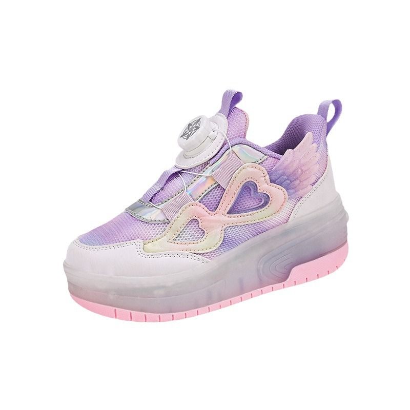 Scarpe a rotelle per bambini, autunno inverno, versatili, per la scuola elementare, con luci, per bambine._voghion.com